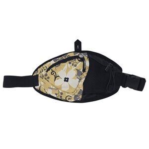 Adventure Fanny Pack Hip Belt Hiking Bag Black Pocket Water Bottle Waist Pack